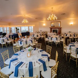 Tables in the Ballroom