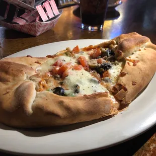 The Vegetarian Pizza Sandwich