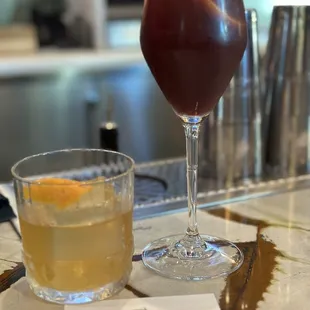 Autumn Old Fashioned and Sangria