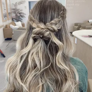 Wedding hair