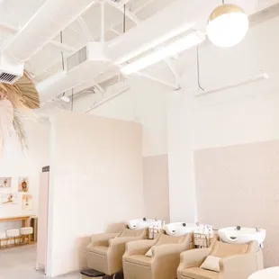 The newly updated Willow Salon.