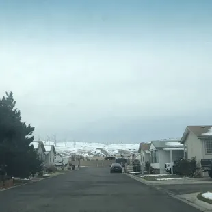 Great view of the wind farms