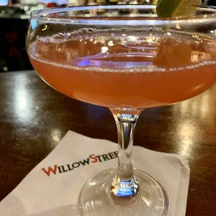 Another tasty happy hour Cosmo!