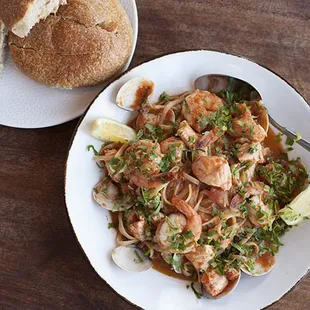 Seafood Linguini. A Hidden Gem.