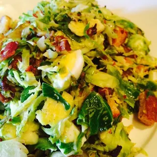 Warm Brussels Sprout Salad