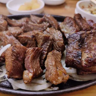 Sizzling kalbi
