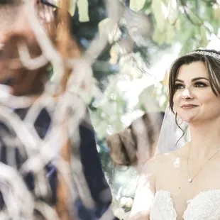 Bride and her vows    Photo Credit- https://www.pictureyourlegacy.com