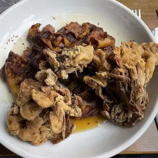 Vegan Chicken n Waffles