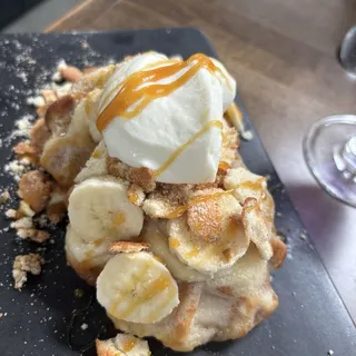 Banana Pudding Waffles