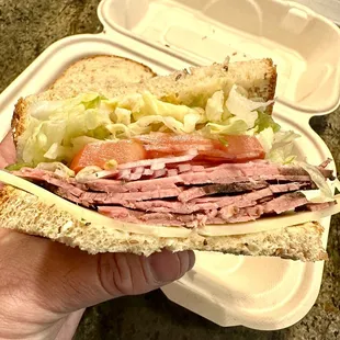 Pastrami and Swiss