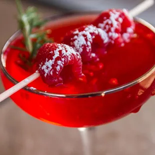 Raspberry Martini