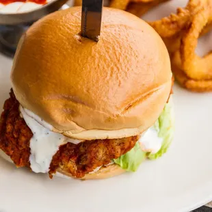 Buffalo ranch chicken sandwich