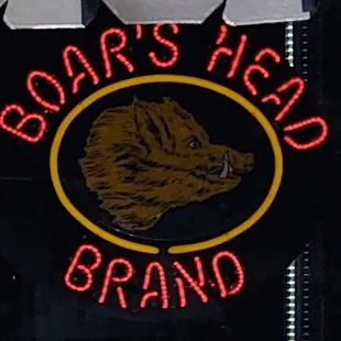 Serving Boars Head Brand!