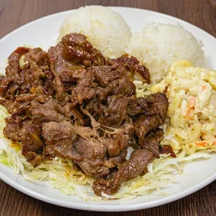 BBQ Beef Plate