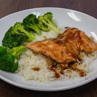 BBQ Salmon Bowl