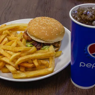 BBQ Chicken Sandwich Meal