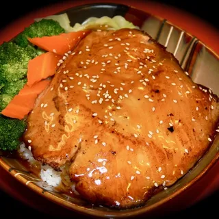 BBQ Salmon Bowl