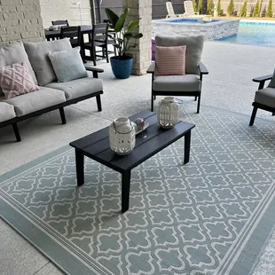 Outdoor living room set