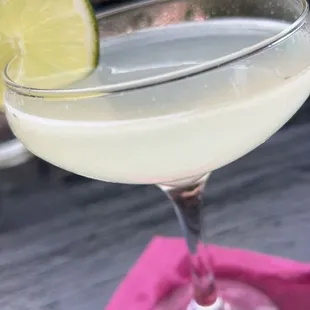 Tequila gimlet