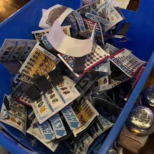 Pull tabs!