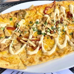 Fajita Chicken Flatbread