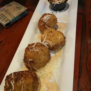 Fried Mac and cheese bites