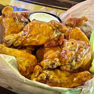 Spicy Garlic Wings