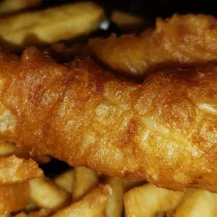 Willie McCoy's in Chaska Fish &amp; Chips! SO PERFECT &amp; CRISPY CRUNCHY GOLDEN BATTER with STEAMY. TENDER, PERFECTLY COOKED COD INSIDE!