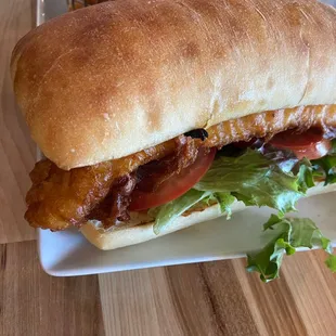 Fish Sandwich- crisp &amp; fresh!