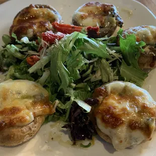 Artichoke Stuffed Mushrooms