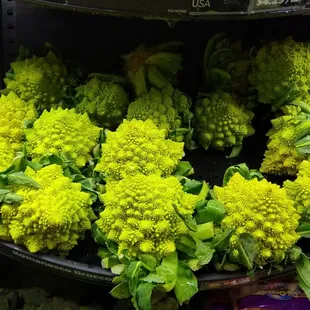 I love the broccoli Romanescos!