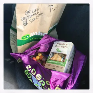 How lucky am I?? Thanks Willy St. Co-op!!!
