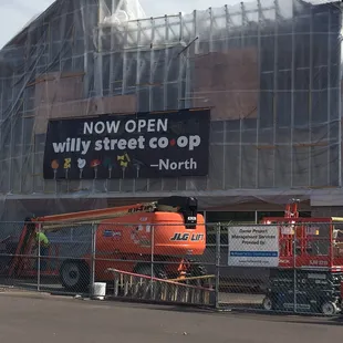 Now Open! Friendly employees are working diligently to fully stock each department.