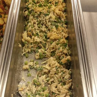 Garlic lovers pasta salad.