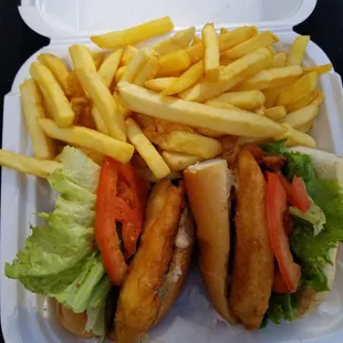 Big Fish with Fries (13.80 with tax)