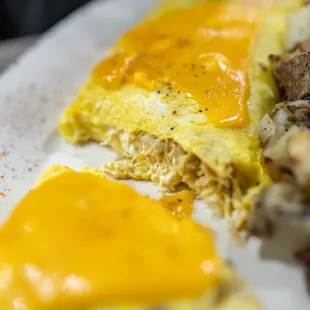 Crab Explosion Omelette ($22)