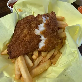 2 Pc Catfish & Fries