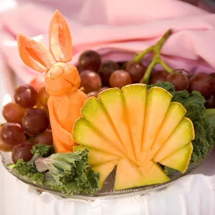 Fruit and Veggie carvings