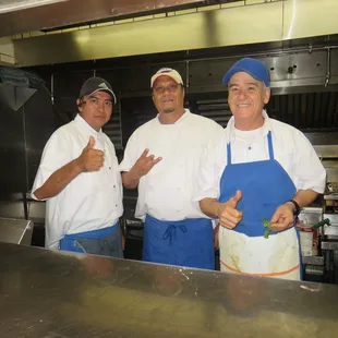 Our handsome Cooks