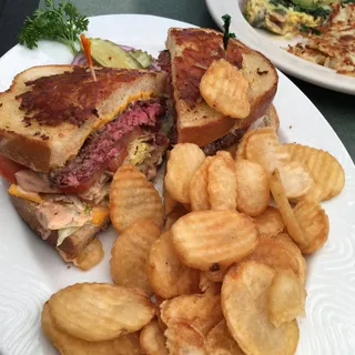 Sourdough Cheeseburger