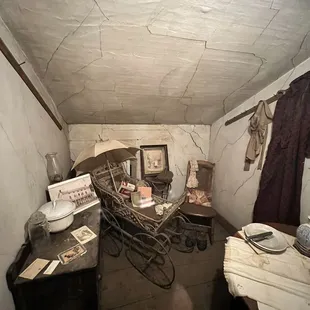 Museum upstairs to see and to walk off your dinner.