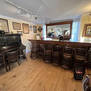 Museum upstairs to see and to walk off your dinner.