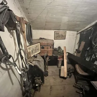 Museum upstairs to see and to walk off your dinner.