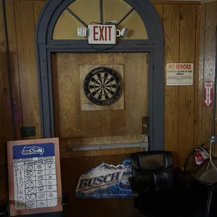 Dart board