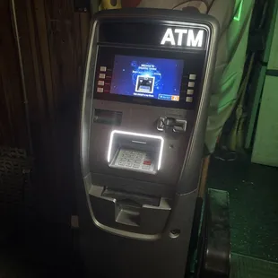 Cash only but they have an ATM