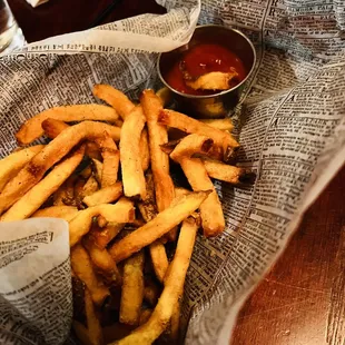 House Cut Fries; half serving