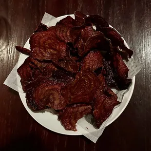 Beet Chips