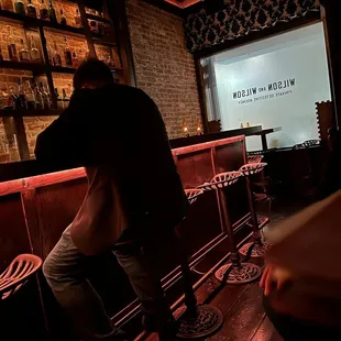 View from our table.