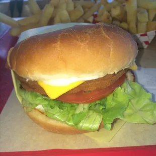 Grilled Chicken Burger