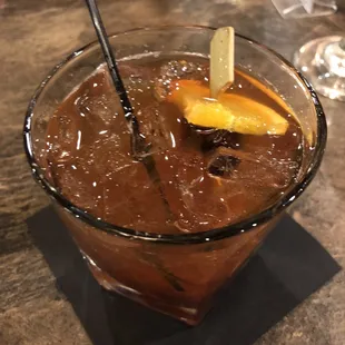 Brown sugar old fashioned